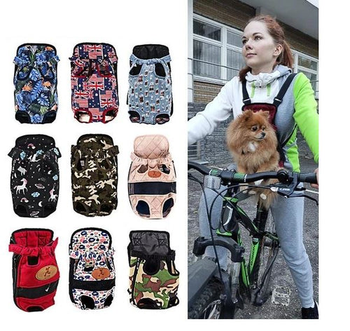 Pet Dog Carrier Backpack Mesh Pet travel accessories Dashery Box 