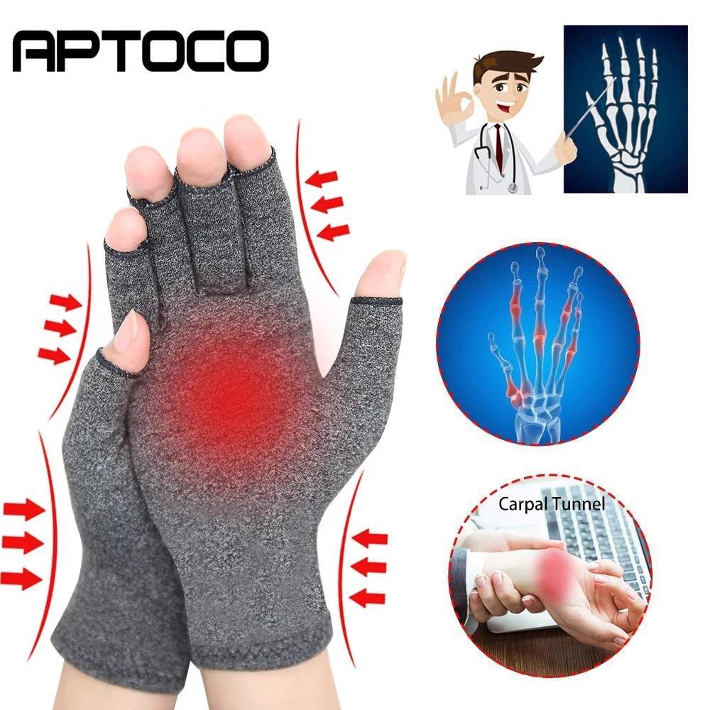 1 Pair Compression Arthritis Gloves Premium Arthritic Joint Pain Relief Hand Gloves Therapy Open Fingers Compression Gloves 100005606 Dashery Box 
