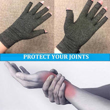 Load image into Gallery viewer, 1 Pair Compression Arthritis Gloves Premium Arthritic Joint Pain Relief Hand Gloves Therapy Open Fingers Compression Gloves 100005606 Dashery Box 