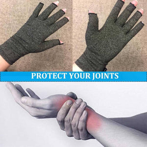 1 Pair Compression Arthritis Gloves Premium Arthritic Joint Pain Relief Hand Gloves Therapy Open Fingers Compression Gloves 100005606 Dashery Box 