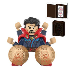 Superhero Blocks Toys Mini Disney Figures Gift DIY assembled children's toy blocks