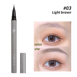 Ultra-fine Eyebrow Pencil Outline Shadow Lying Silkworm Eyeliner Waterproof Non-smudge Lasting Colorfast Liquid Eyebrow Pencil