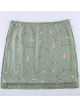 Load image into Gallery viewer, Floral Mini Skirt