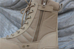 Tactical Leather Boots TheSwirlfie