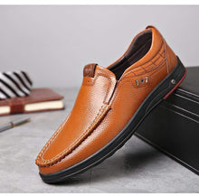 Load image into Gallery viewer, Leather Loafer Slip-ons TheSwiftzy 