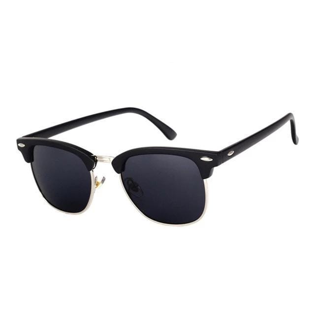 YOOSKE Revelation Protective Sunglasses TheSwirlfie Black Frame Black Mirror 