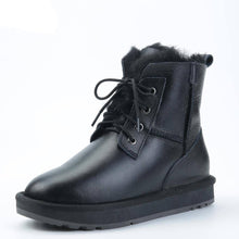 Load image into Gallery viewer, Ankle Winter Snow Boots For Men Leather boots Dashery Box 