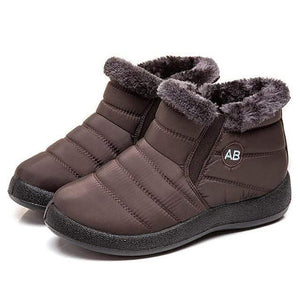 Snow Boots Women's Boots Non-slip Women Winter Boots Fur Warm Ankle Boots For Women Down waterproof Booties Botas Mujer 40 41 42 Women's winter boots Dashery Box 