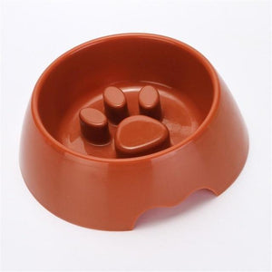 Pet Dog Feeding Food Bowls Puppy Slow Down Eating Feeder Dish Bowl Prevent Obesity Pet Dogs Supplies Dropshipping Dashery Box coffee 08 as picture shows 
