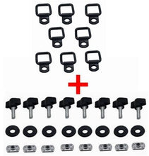 Load image into Gallery viewer, Bolts Thumb Screws &amp; 8 D Ring Tie Down Anchors for Jeep Wrangler - Dashery Box