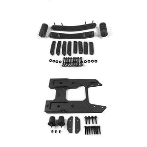 SHINEKA Spare Tire Mounting Kit For Jeep Wrangler Jeep accessories Dashery Box 