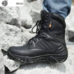 Mens Fashion Motorcycle boots Men's boots Dashery Box 