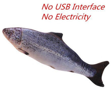 Load image into Gallery viewer, 30CM Electronic Pet Cat Toy Electric USB Charging Simulation Fish Toys for Dog Cat Chewing Playing Biting Supplies Dropshiping Dashery Box no USB cable 8 Italy 