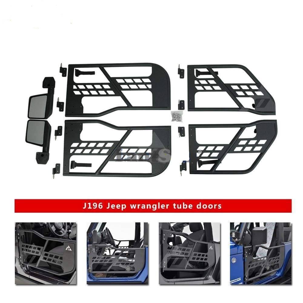1 set half tube doors with side mirrors for jeep wrangler 1 set half tube doors with side mirrors Dashery Box 