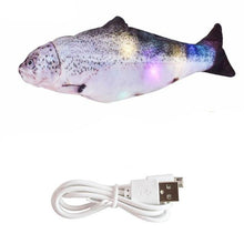 Load image into Gallery viewer, 30CM Electronic Pet Cat Toy Electric USB Charging Simulation Fish Toys for Dog Cat Chewing Playing Biting Supplies Dropshiping Dashery Box with USB cable 6 United States 