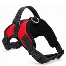 Load image into Gallery viewer, Heavy Duty Dog Pet Harness Vest Adjustable Collar Dog Harness Vest Dashery Box red L 