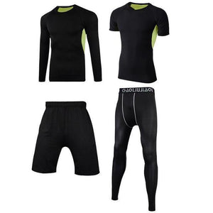 Men Sportswear Compression Sport Suits Quick Dry Running Sets Clothes Sports Joggers Training Gym Fitness Tracksuits Running Set Dashery Box Men sportswear 4-7 2XL 