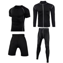 Load image into Gallery viewer, Men Sportswear Compression Sport Suits Quick Dry Running Sets Clothes Sports Joggers Training Gym Fitness Tracksuits Running Set Dashery Box Men sportswear 4-10 2XL 