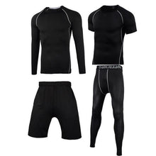 Load image into Gallery viewer, Men Sportswear Compression Sport Suits Quick Dry Running Sets Clothes Sports Joggers Training Gym Fitness Tracksuits Running Set Dashery Box Men sportswear 4-11 2XL 