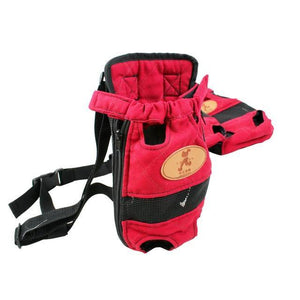 HOOPET Pet Dog Carrier Backpack Mesh Pet travel accessories Dashery Box Red S 