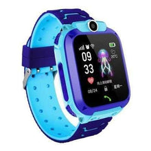 Load image into Gallery viewer, Q12 Children&#39;s Smart Watch SOS Phone Watch Smartwatch For Kids With Sim Card Photo Waterproof IP67 Kids Gift For IOS Android Childen&#39;s watch Dashery Box English 1 China without box