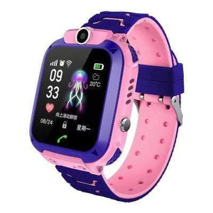 Q12 Children's Smart Watch SOS Phone Watch Smartwatch For Kids With Sim Card Photo Waterproof IP67 Kids Gift For IOS Android Childen's watch Dashery Box English China without box