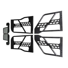 Load image into Gallery viewer, 1 set half tube doors with side mirrors for jeep wrangler - Dashery Box