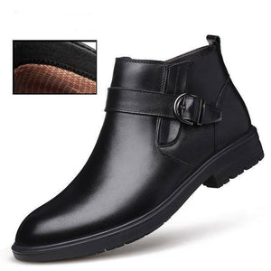 Men's Business Casual Winter Boots Mens Business boots Dashery Box 