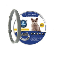 Load image into Gallery viewer, Pet&#39;s Flea and Tick Adjustable Collar Dashery Box Cat Collar 