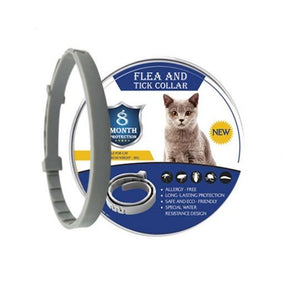 Pet's Flea and Tick Adjustable Collar Dashery Box Cat Collar 