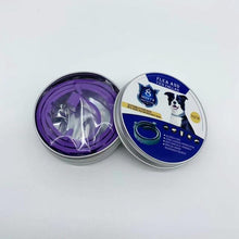 Load image into Gallery viewer, Pet&#39;s Flea and Tick Adjustable Collar Dashery Box Dog Purple Box 