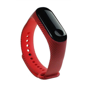 Strap For Xiaomi Mi Band 4 3 5 6 watch band Creative graffiti style Silicone bracelet replacement For XiaoMi band 4 5 Wristband Dashery Box China C35 For Mi band 3 4