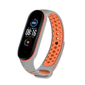 Strap For Xiaomi Mi Band 4 3 5 6 watch band Creative graffiti style Silicone bracelet replacement For XiaoMi band 4 5 Wristband Dashery Box China C41 For Mi band 5 6