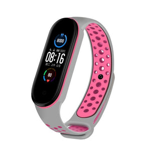Strap For Xiaomi Mi Band 4 3 5 6 watch band Creative graffiti style Silicone bracelet replacement For XiaoMi band 4 5 Wristband Dashery Box China C40 For Mi band 3 4