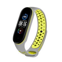 Load image into Gallery viewer, Strap For Xiaomi Mi Band 4 3 5 6 watch band Creative graffiti style Silicone bracelet replacement For XiaoMi band 4 5 Wristband Dashery Box China C42 For Mi band 5 6