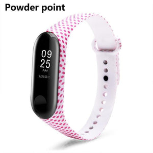 Strap For Xiaomi Mi Band 4 3 5 6 watch band Creative graffiti style Silicone bracelet replacement For XiaoMi band 4 5 Wristband Dashery Box China B6 For Mi band 5 6