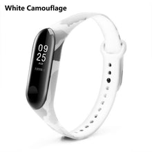 Load image into Gallery viewer, Strap For Xiaomi Mi Band 4 3 5 6 watch band Creative graffiti style Silicone bracelet replacement For XiaoMi band 4 5 Wristband Dashery Box China B7 For Mi band 5 6