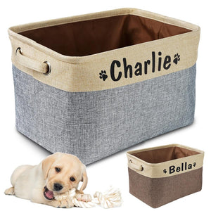 Pets Foldable Toys Linen Storage Box Dashery Box 