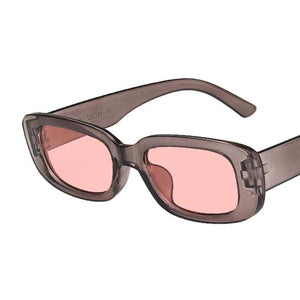 Women 's Vintage Sunglass Dashery Box C3GrayPink As Picture 