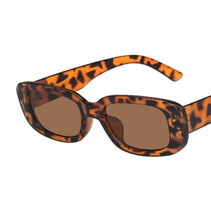 Women 's Vintage Sunglass Dashery Box C4Leopard As Picture 