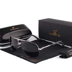 KINGSEVEN Luxury Protective Sunglasses TheSwirlfie Gray Black 