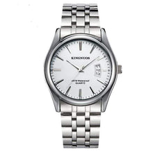 Load image into Gallery viewer, KINGNUOS Luxury Watch TheSwirlfie Silver White 