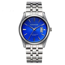 Load image into Gallery viewer, KINGNUOS Luxury Watch TheSwirlfie Silver Blue 