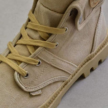 Load image into Gallery viewer, Top Quality Canvas Men Palladium Boots Men&#39;s boots Dashery Box Khaki 6.5 