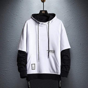 Men's Hip Hop Pullover Hoodies TheSwiftzy White M 