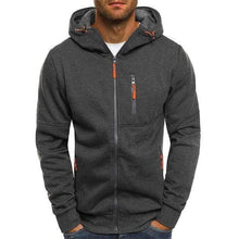 Load image into Gallery viewer, Men&#39;s Casual Sports Hoodie TheSwiftzy Dark Grey L 