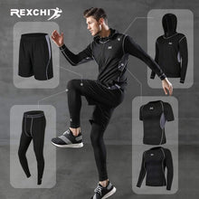 Load image into Gallery viewer, REXCHI 5 Pcs/Set Men&#39;s Jogging Sport Wear TheSwiftzy 