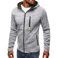 Load image into Gallery viewer, Men&#39;s Sports Casual Zipper Sweatshirts TheSwiftzy Light Gray S 